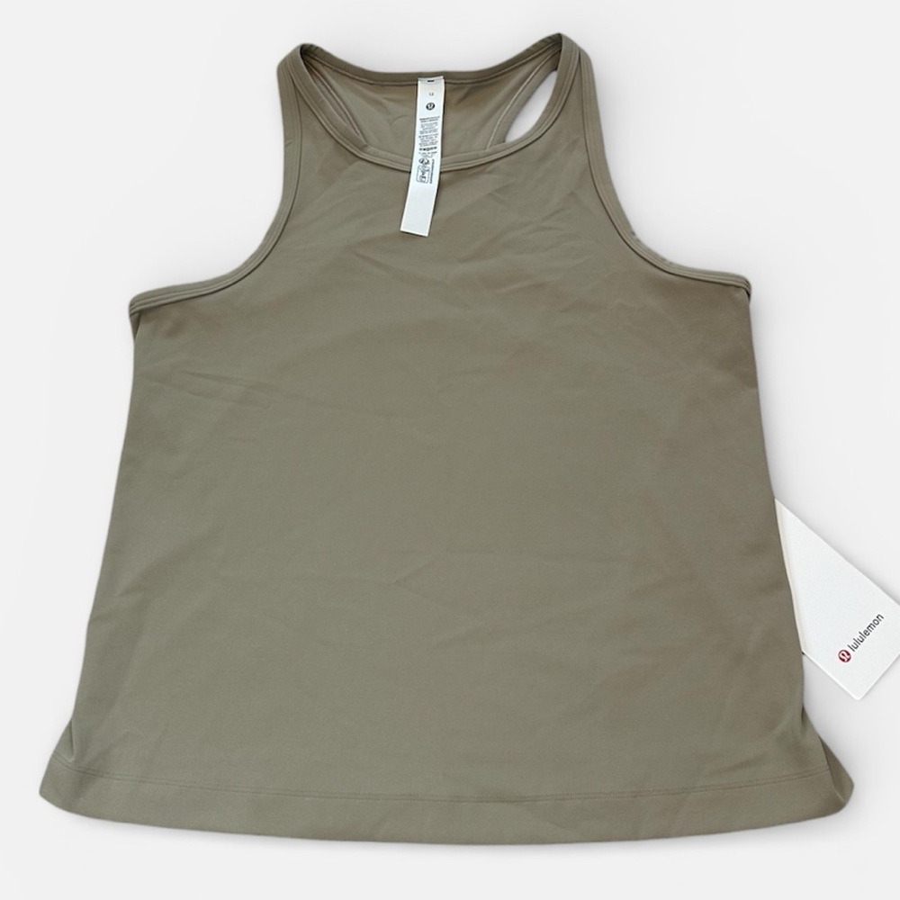 Lululemon Align Racerback Tank Top Size 12 NWT Sheer Oak